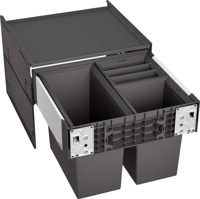 Immagine prodotto di BLANCO SELECT II 50/3 cestino da incasso Capacità 2x 8 l e 1x 19 l 526202
