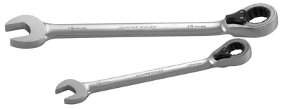 Obrázek produktu pro Očkoploché klíče s ráčnou a přepínáním levá-pravá, 8-19 mm - JONNESWAY