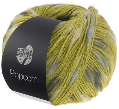 Produktbild von Lana Grossa - Popcorn 0014 pistazie hellbeige zartgrau dunkelgrau