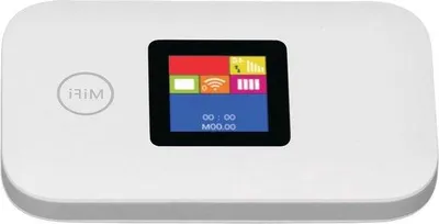 Image de Point d'accès mobile 4G LTE avec emplacement pour carte SIM - Voyages en voiture et camping - Prise en charge de 10 utilisateurs - Europe et Asie - 2100 mAh.