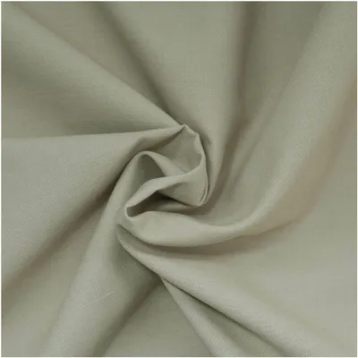 50x150cm Baumwollstoff Oeko - Tex 100 Meterware am Stück Fahnentuch Cretonne kieselgrau
