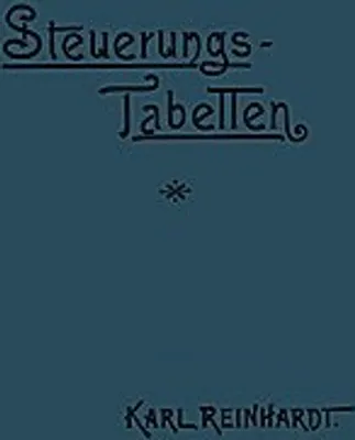 Obrázek produktu pro Steuerungstabellen für Dampfmaschinen