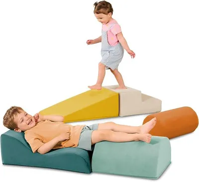 Imagen del producto de WonderShapes: Bloques de espuma sensorial para uso en interiores