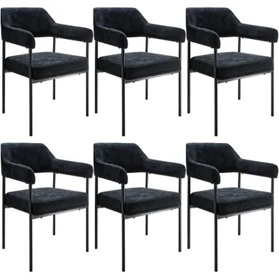 Produktbild von tectake® Armlehnstuhl Doé gepolstert 58 x 62 x 85 cm