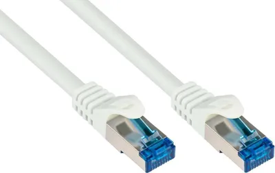 Produktbild von Good Connections Cat.6A Patchkabel S/FTP HF weiß 15m