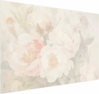 Produktbild von Posterpapier Poster - Peonies in the Mist 30x21 cm Blumen b-H-10040-ao-a