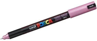 Produktbild von POSCA uni PC-1MR, 1 Stück(e), Pink, Rundspitze, Schwarz, Pink, 0,7 mm, Tinte auf Wasserbasis