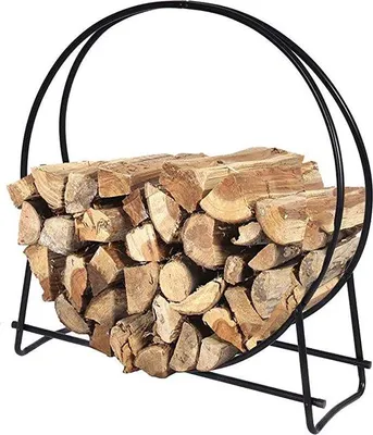 Produktbild von Famanu Feuerholzregal - Metall, 76x33x82cm