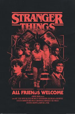 Immagine prodotto di Stranger Things - Staffel 5 - Tutti gli amici sono benvenuti - Poster 61x91,5 cm