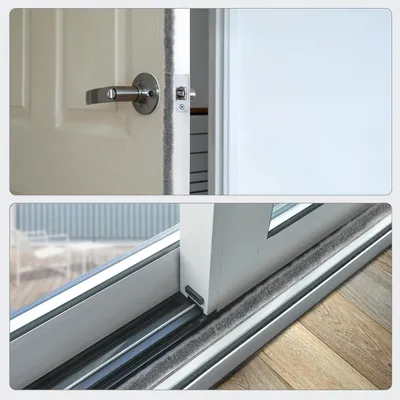 Produktbild von Selbstklebende Fensterdichtung für Türen und Fenster - 9mm x 15mm x 12m, Insektenschutz und Schalldämpfung