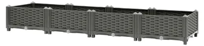 Produktbild von Hochbeet 160x40x23cm aus Polypropylen