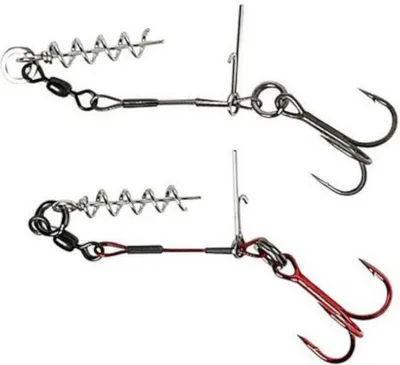 Produktbild von Savage Gear Corkscrew Stinger - 2 Gummfischsysteme, Länge/Größe/Tragkraft:ca. 8cm / Gr. 3/0 / 31kg