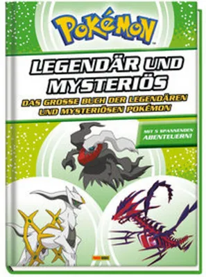 Obrázok produktu pre Pokémon - Legendär und mysteriös: Das große Buch der legendären und mysteriösen Pokémon