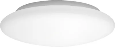 Produktbild von LED Deckenlampe, Metall, Glas weiß, 3000K, D 35 cm