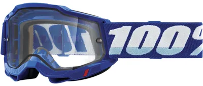 Zdjęcie produktu dla Gogle motocyklowe Accuri II Enduro Moto Motocross, niebiesko-białe