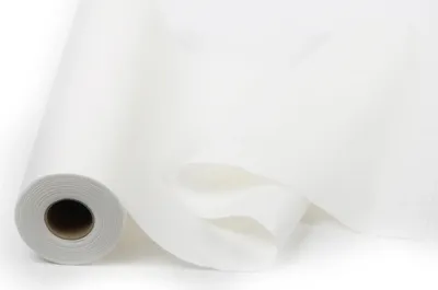 Produktbild von SemyTop Tischtuchrollen Airlaid - weiß - 120 cm - 24 m - 6 Rollen - Tischdecke