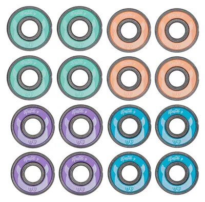 Produktbild von Powerslide WICKED PASTEL9 ABEC 9 Rollschuhkugeln 16 Stk.