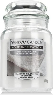 Immagine prodotto di Candela profumata Home Inspiration grande White Linen & Lace 538 g