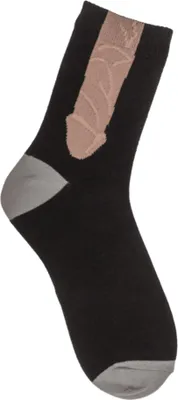 Produktbild von Penis Socken in schwarz in 42-46