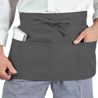 Produktbild von Dennys - Barschürze, Geldtasche LT3577 (Einheitsgröße) (Sturmgrau)