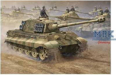 Obrázok produktu pre Trumpeter German King Tiger 2 v 1 1:16