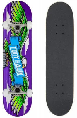 Image de Tony Hawk SS180 Skateboard Envergure violet 7,75