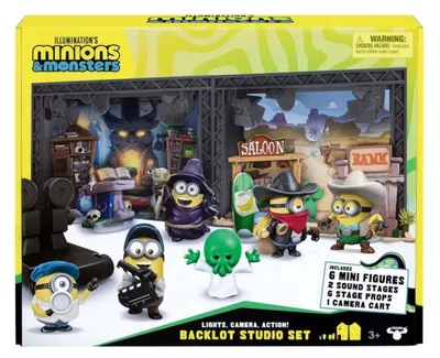 Produktbild von Moose Toys Minions & Monsters, 4 Jahr(e), Mehrfarbig, Kunststoff