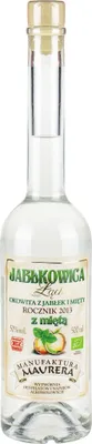 Produktbild von Okowita Maurera Jablkowica z l¹cka z miêt¹  2013 (Apfelokowita mit Minze) 0,5L | Flavoured Vodka, Okovita |500 ml | 50% Alkohol | Manufaktura Maurera | Geschenkidee | 18+