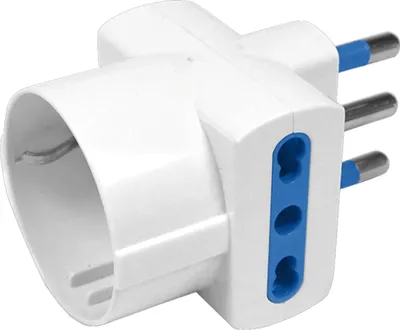 Produktbild von Dreifach-Adapter mit C/Schuko-Steckern, 16 A