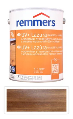 Obrázek produktu pro REMMERS UV+ Lazura - dekorativní lazura na dřevo 5 l Palisandr