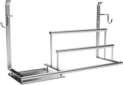 Produktbild von Kesseböhmer Linero style Spülutensilienhalter in Edelstahloptik, 501 x 150 x 271 mm, zum Einhängen in das Nischensystem