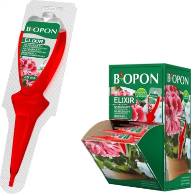 Image de BIOPON ELIXIR engrais pour géraniums et plantes de balcon 35ml