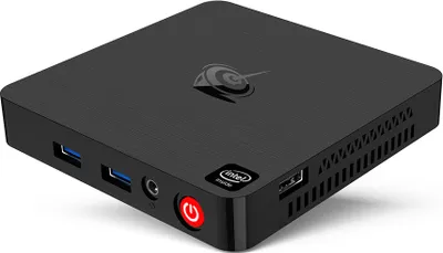 Productafbeelding van Beelink T4 Mini PC, 4GB + 64GB, Intel Atom X5-Z8350, HD Graphics 600, Bluetooth 4.0, zwart, compact formaat, met EU-stekker