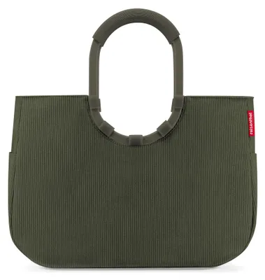 Immagine prodotto di reisenthel borsa shopper borsa a tracolla Loopshopper Cord Dark Matcha verde scuro