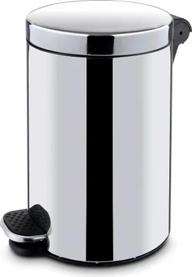 Obrázok produktu pre Okrúhly kôš na odpadky s pedálom a vnútornou nádobou, HENDI, 5 l, 210 € x (V) 280 mm