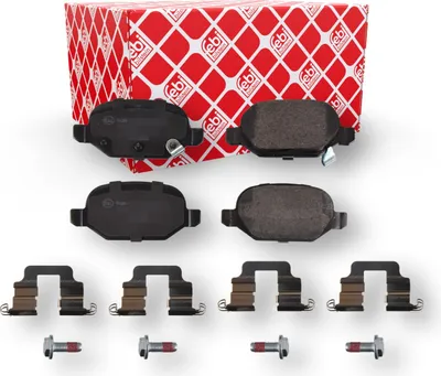 Produktbild von Febi Bremsbeläge Satz Hinten Bremsklötze für FIAT 500 (312) 175268