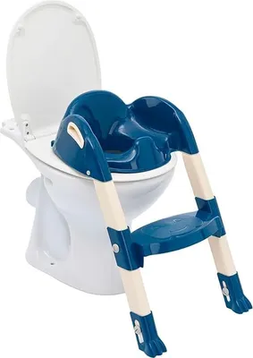 Obrázok produktu pre WC sedadlo Kiddyloo s rebríkom Ocean Blue