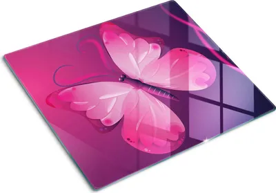 Produktbild von Glas Herdabdeckplatte 60x52 cm Spritzschutz Glasabdeckplatte Schneidebrett Betonwürfel