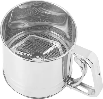 Produktbild von PADERNO Mehlsieb Edelstahl, Gastroausführung, Inhalt: 0,50 Liter
