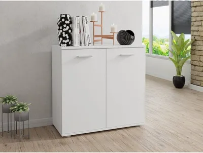 Obrázek produktu pro Komoda s dvířky MICHALA - bílá