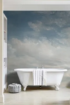 Produktbild von Coloray Fototapete 250x104 cm Vlies-Fototapete - Licht bewölkt Himmel Vintage S