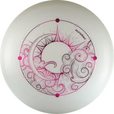 Obrázok produktu pre Disk na hádzanie frisbee Eurodisc Superglow 175 gr Blue ED0175SGBL White 23 cm
