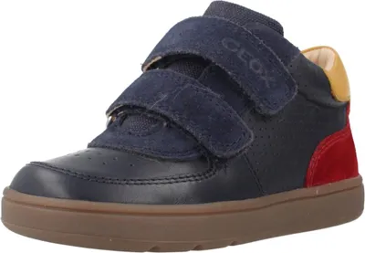Produktbild von GEOX B Biglia Boy Kinderschuhe Blau mit Klettverschluss und atmungsaktiver Sohle