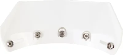 Productafbeelding van Universeel vizier met 5 bevestigingspunten voor open motorhelmen. Windscherm met opklapbaar gedeelte