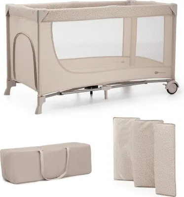 Immagine prodotto di Kinderkraft Joy 2: Lettino da viaggio multifunzionale, color beige