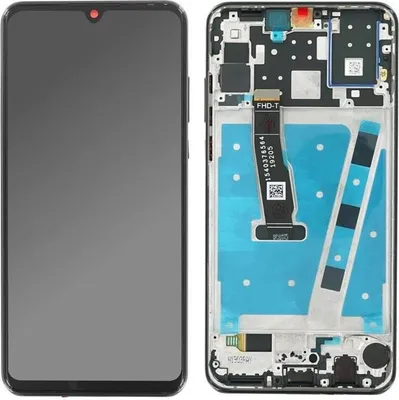 Produktbild von OEM - LCD Display Touchscreen Bildschirm Rahmen Schwarz für Huawei P30 Lite MAR-LX1A MAR-L21A MAR-L01A