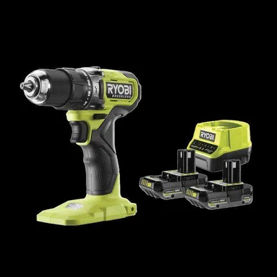 Obrázok produktu pre Akumulátorová vŕtačka s príklepom Brushless RYOBI RPD18BL1-2C20S, 18V ONE+ - 2 batérie 2Ah, nabíjačka a kufrík