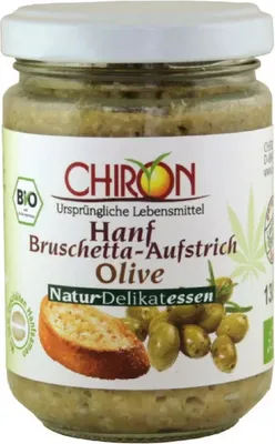 Produktbild von Chiron - Hanf-Bruschetta Olive - 130g