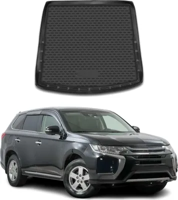 Immagine prodotto di Tappetino per bagagliaio Vassoio per Mitsubishi Outlander 2012-2025 Gomma
