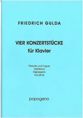 Produktbild von 4 Konzertstücke fürKlavier